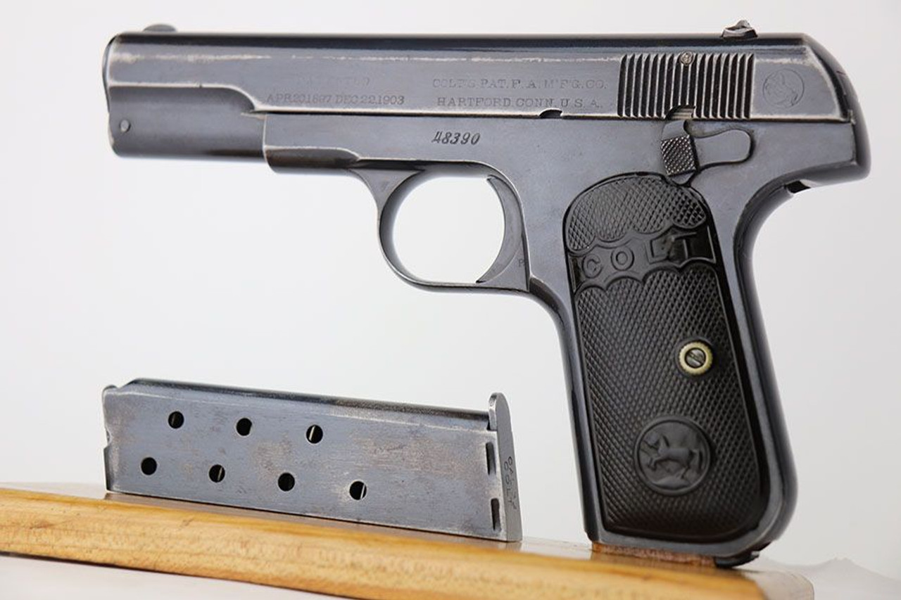 Early 1903 Hammerless Colt - 1