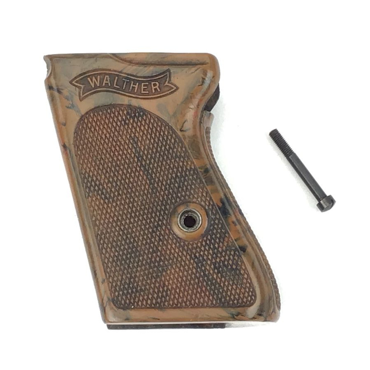 Early Walther PPK Grip and Screw - 1