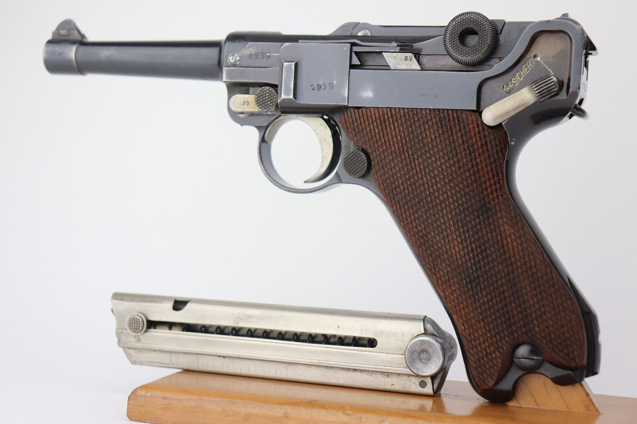 Excellent 1916 DWM Luger - Police Rework - 1