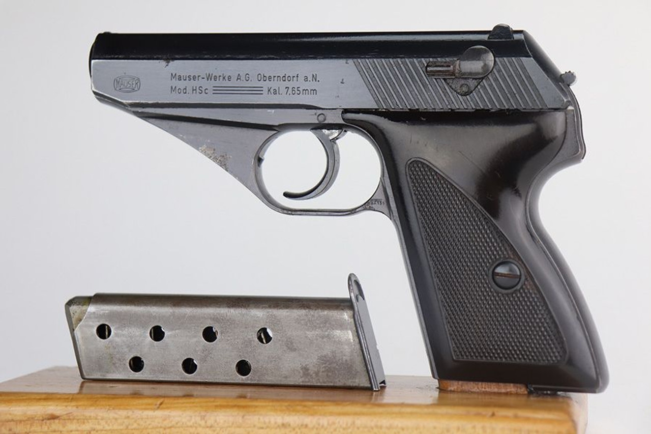 Late-War Nazi Army Mauser HSC - Rare Grips - 1