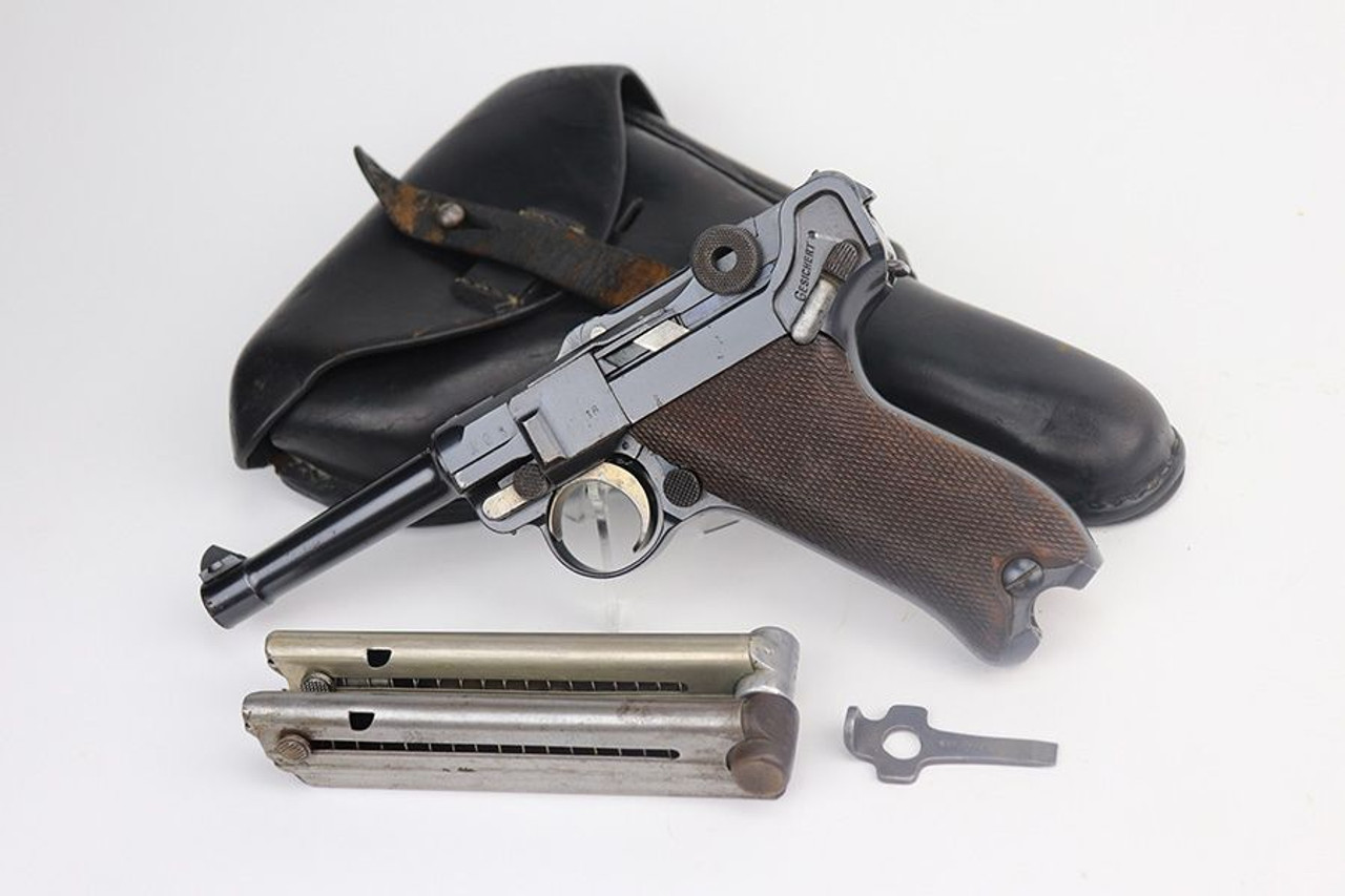 1920's Commercial DWM Luger Rig - Police Rework - 1