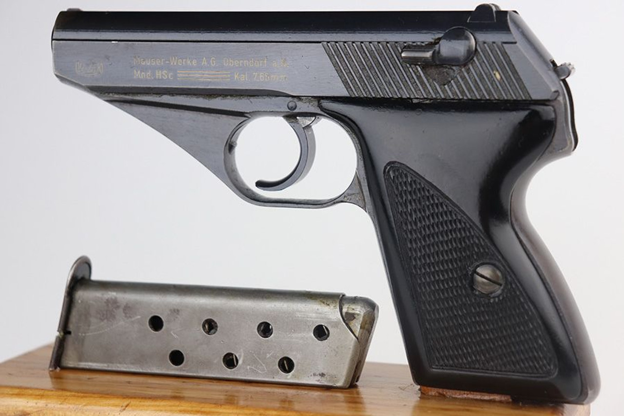 Excellent Nazi Mauser HSC - Late-War Grips - 1