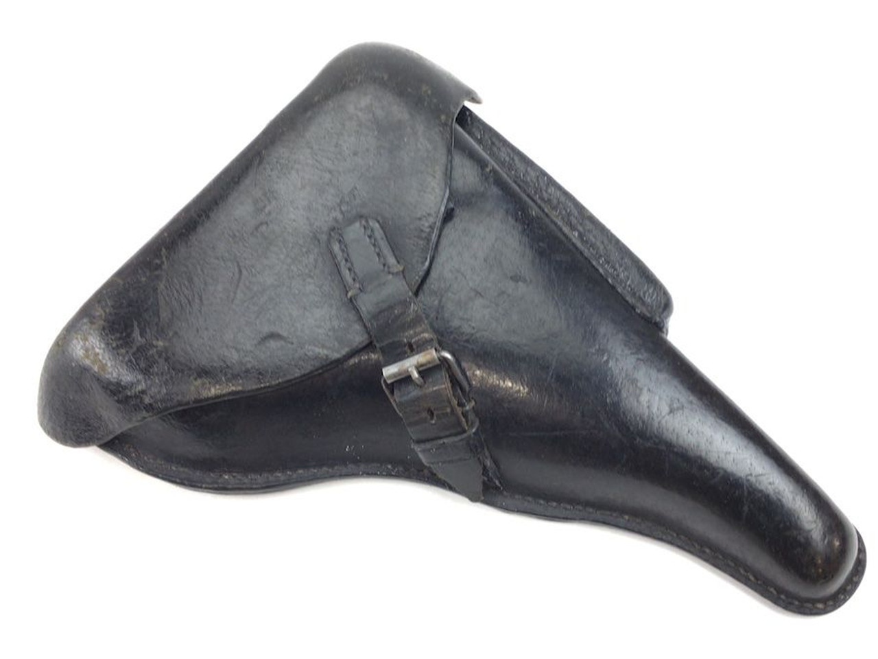 Scarce 1942 Pigskin Luger Holster - 1