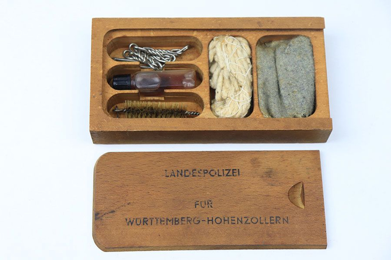 Police Pistol Cleaning Kit - W. German - 1