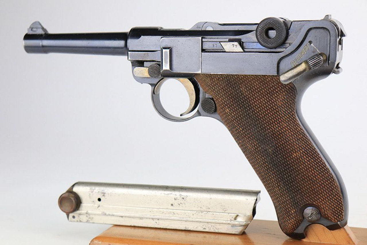 Rare, Excellent 1910 DWM Luger - 1