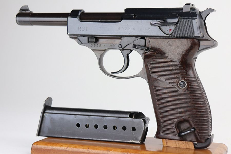1945 Walther P.38 - East German Police Rework - 1