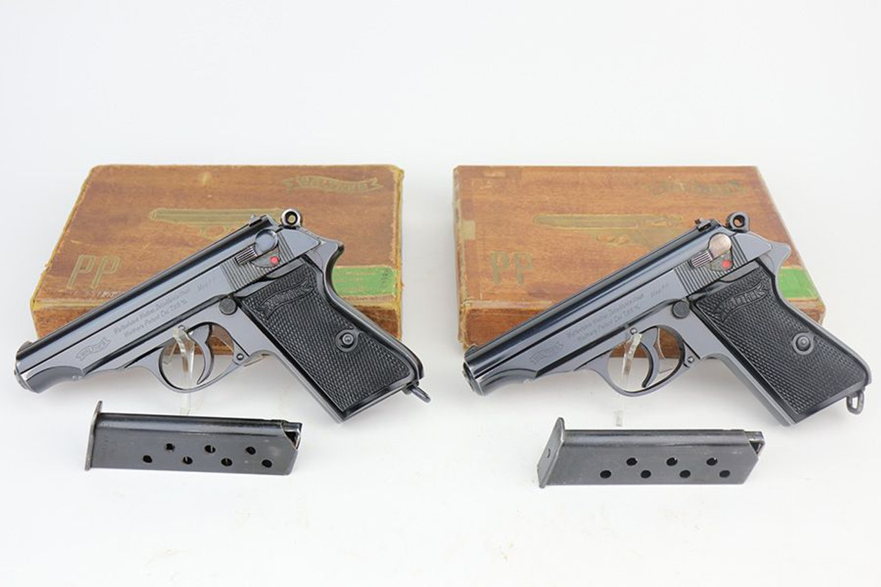 Boxed Consecutive Walther PP's - Swedish Police - 1
