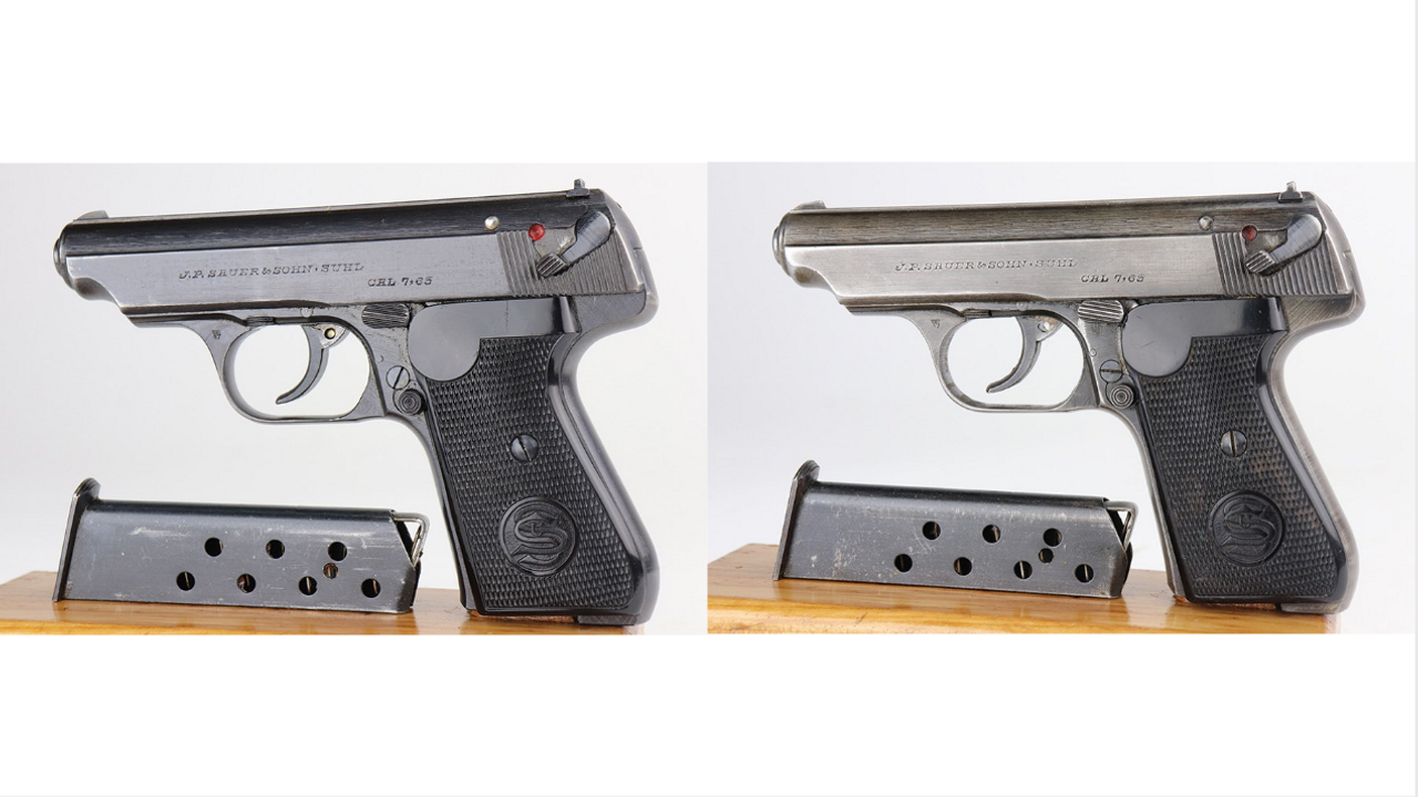 Consecutively-Numbered Nazi Army Sauer 38h Pistols - 1