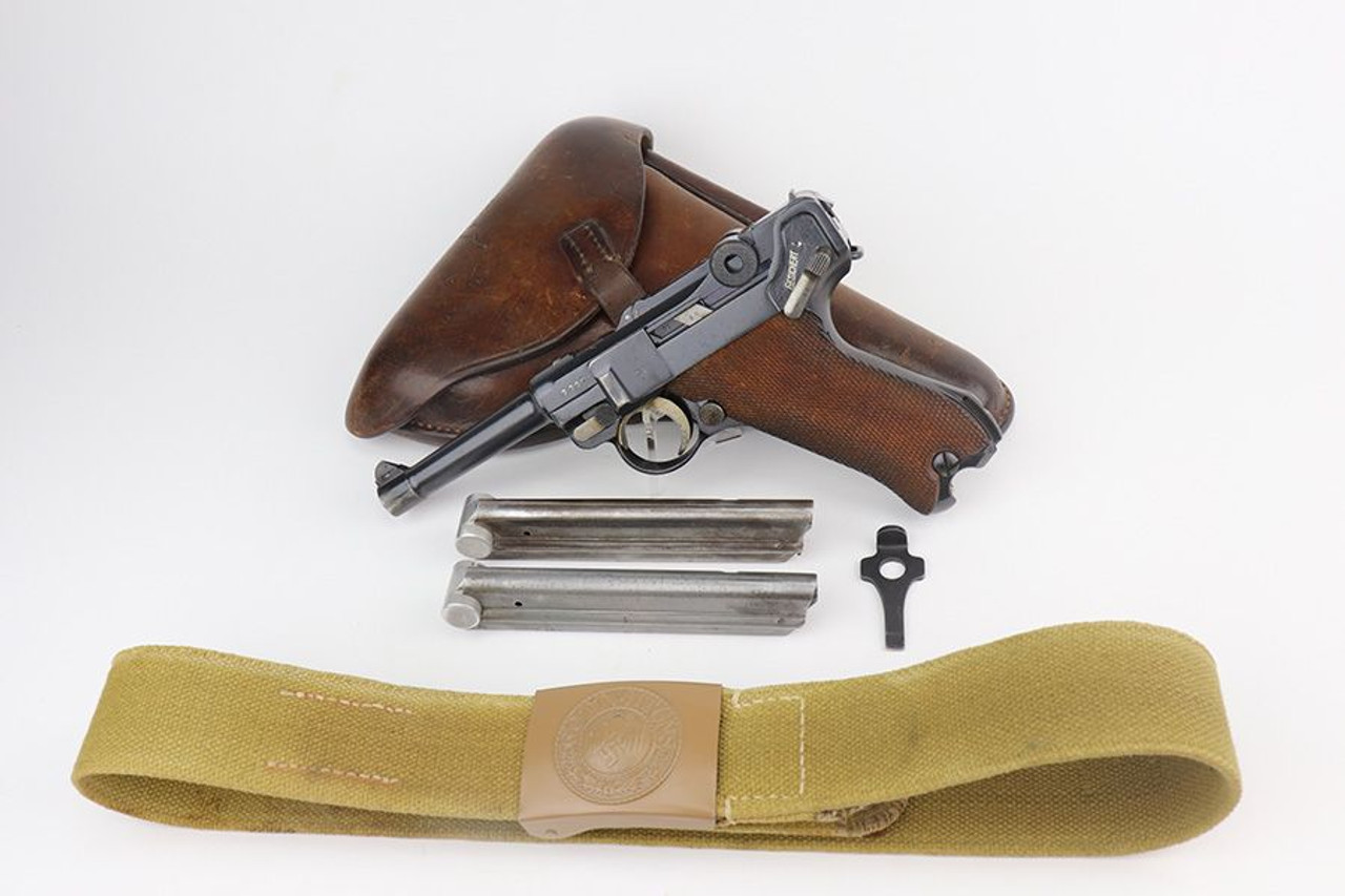 One-Of-A-Kind 1936 Nazi Mauser Luger - Complete Tropical Afrikorps Rig - 1
