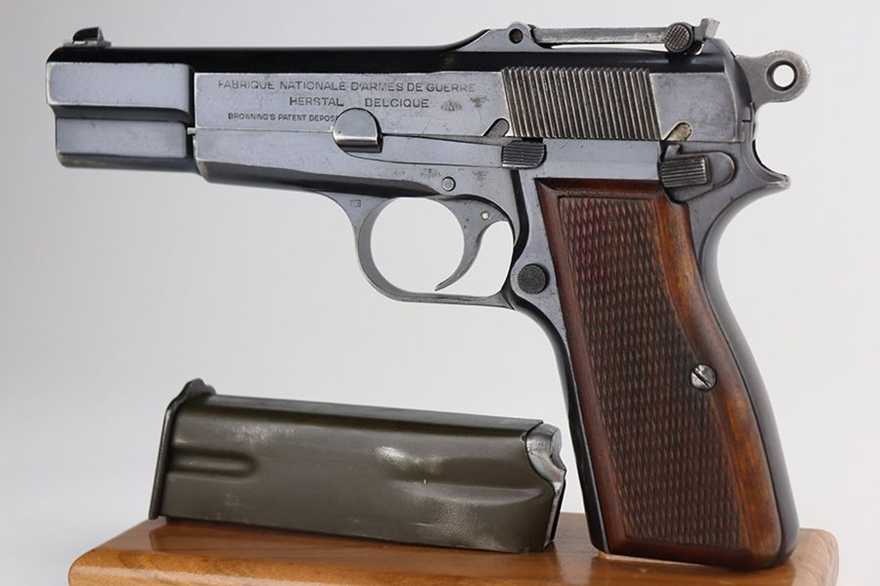 Excellent, Early Nazi Browning Hi Power - 1