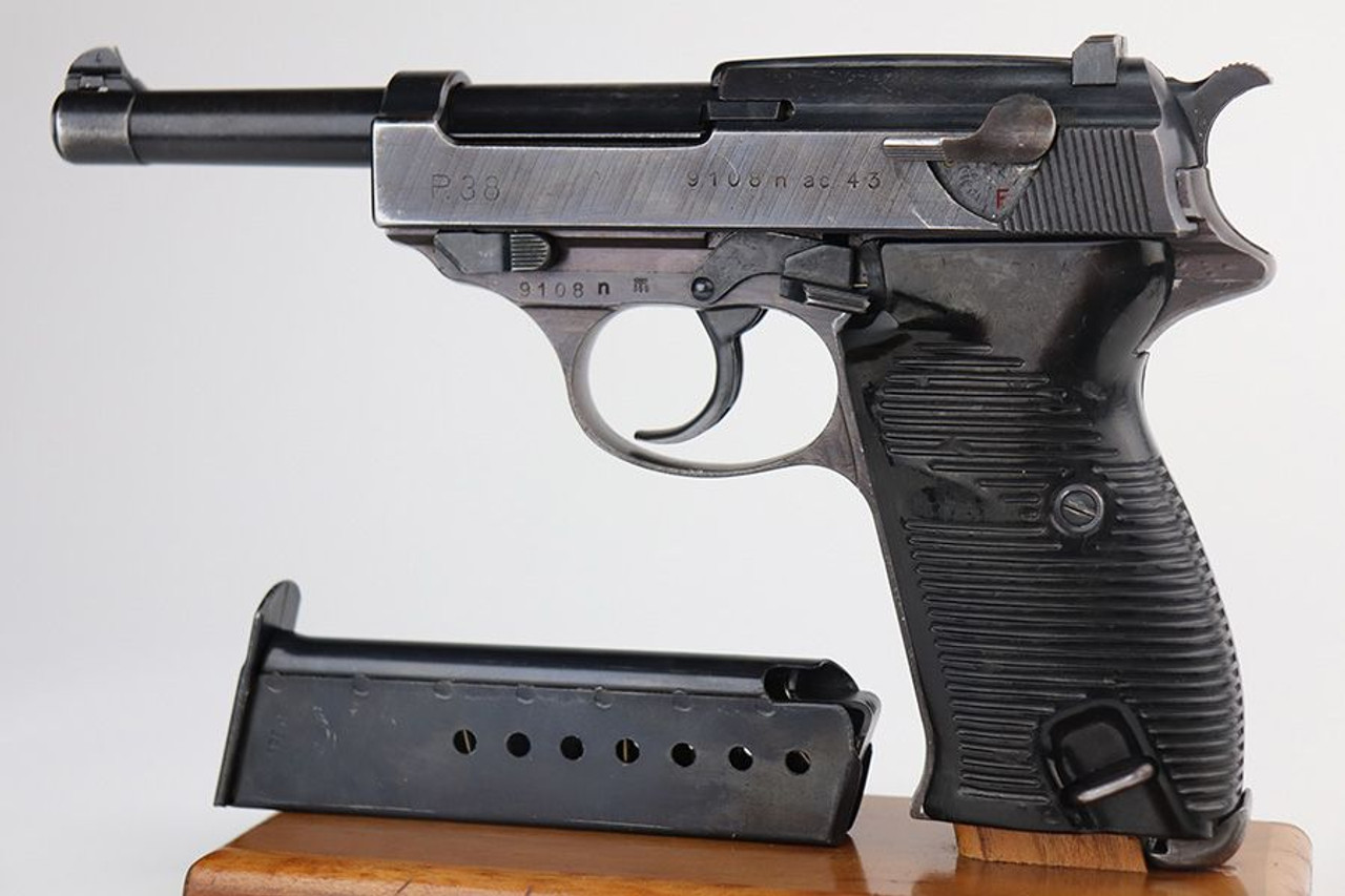 Scarce 1943 Nazi Walther P.38 - AC 43 Single Line - 1
