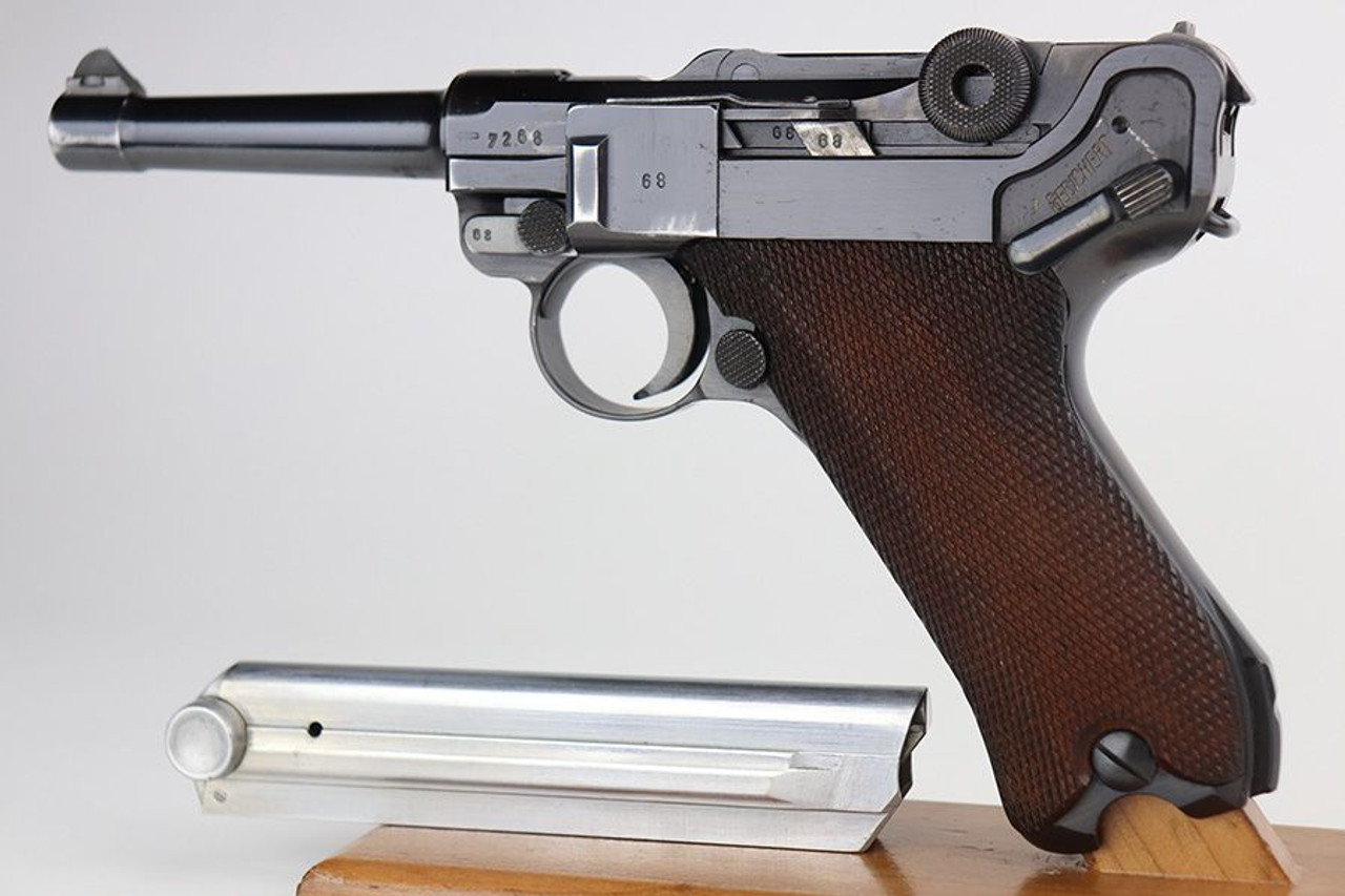Rare, Excellent 1939 Mauser Banner Luger - Police Eagle K - 1