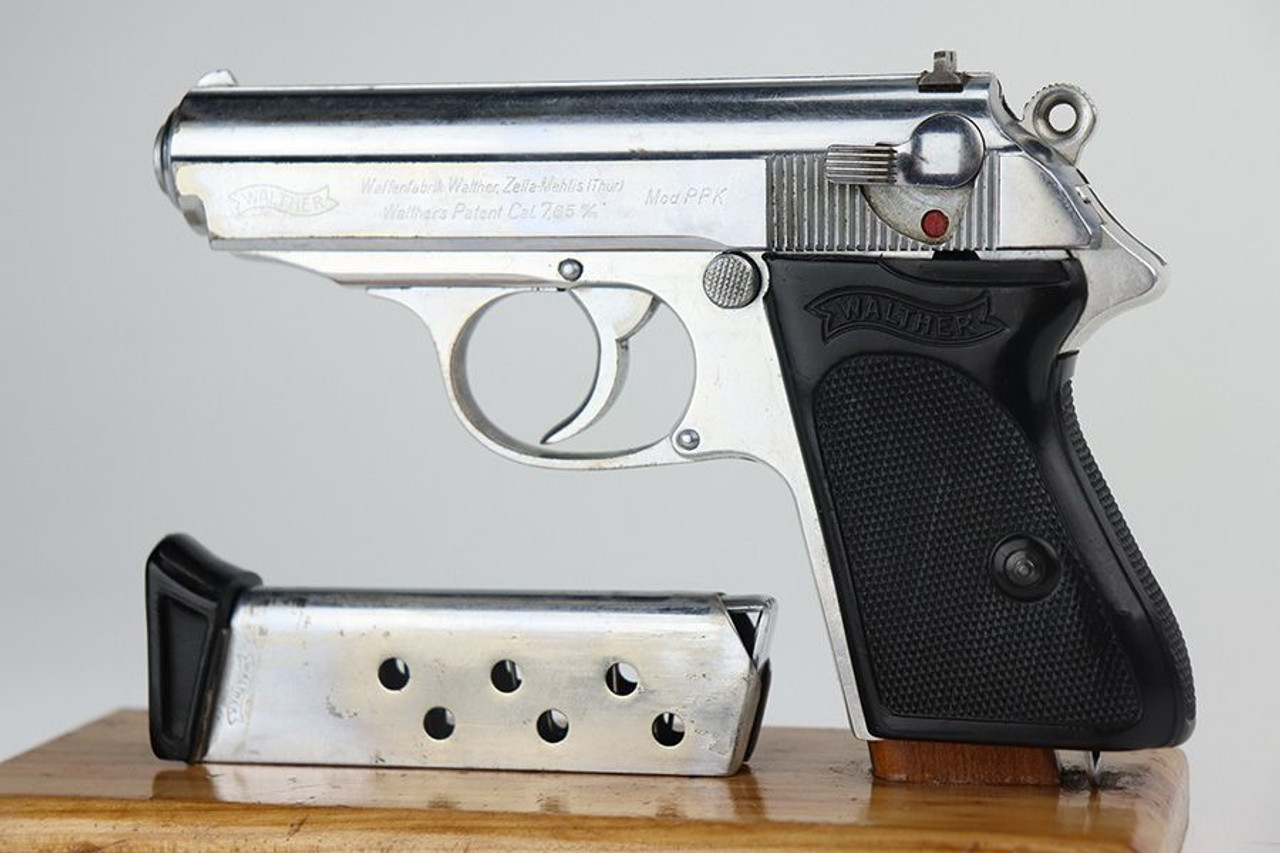 Factory-Nickeled Walther PPK - 1