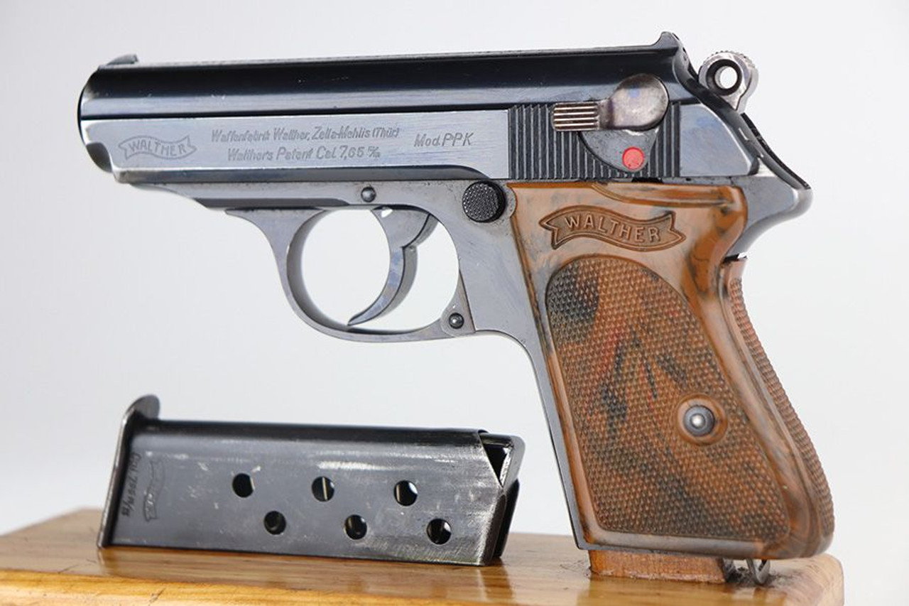 Excellent SS Contract Walther PPK - Matching Magazine - 1