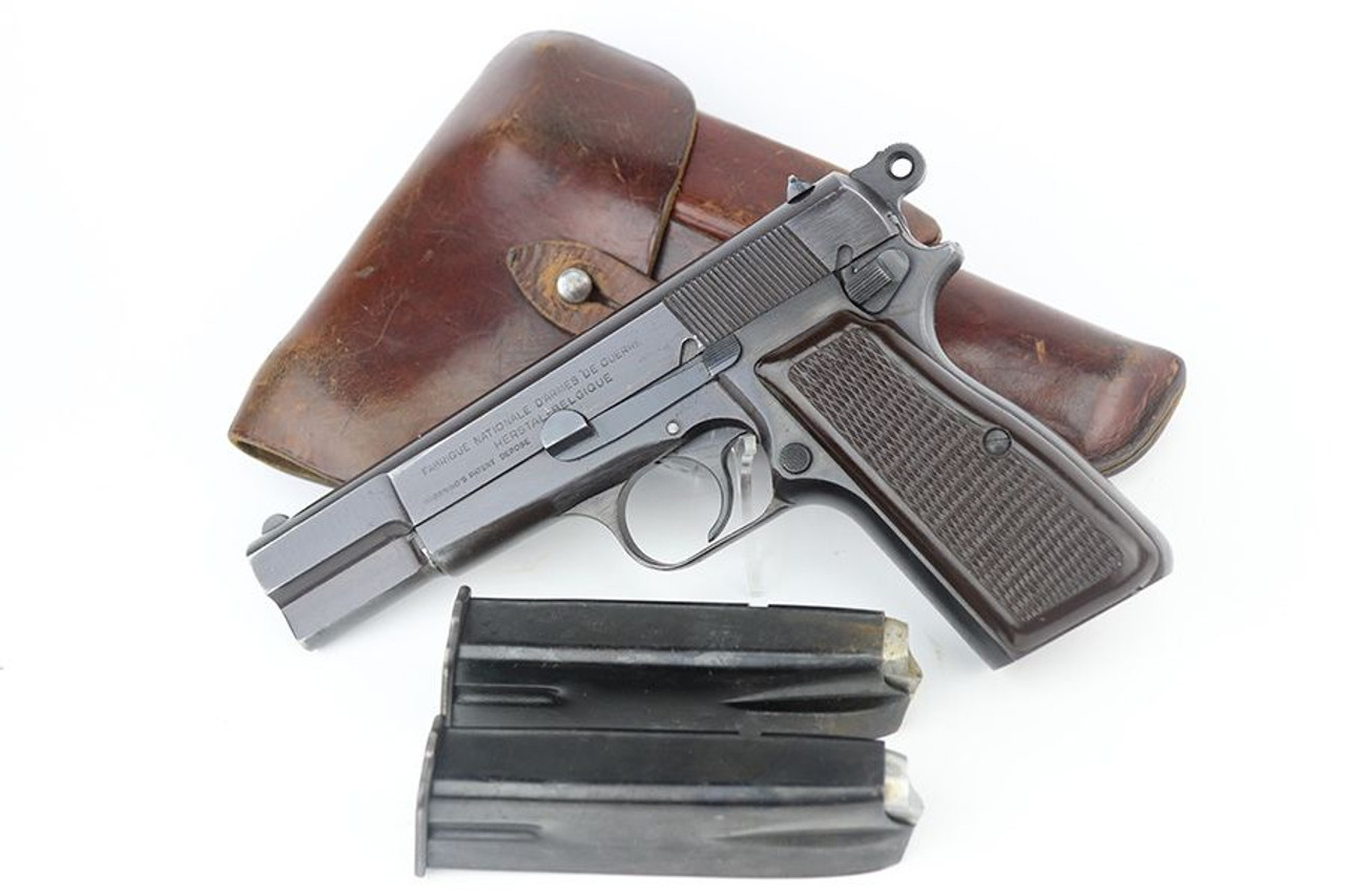 Excellent Nazi Browning Hi Power Rig - 1