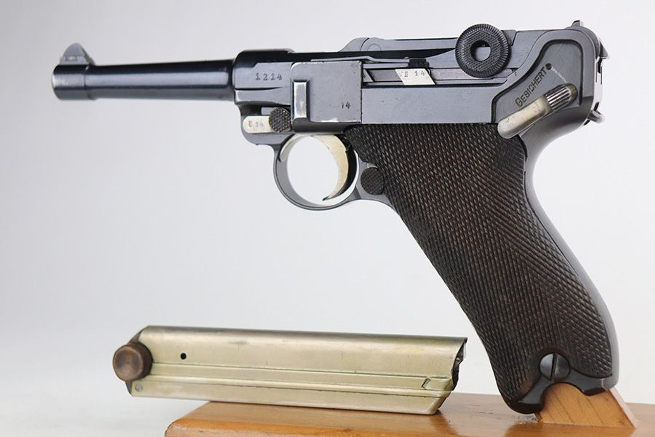 Excellent 1911 Erfurt Luger - Police Rework - 1