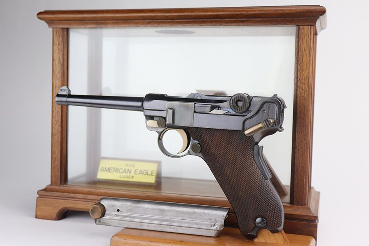 DWM Model 1906 American Eagle Luger - With Case - 1