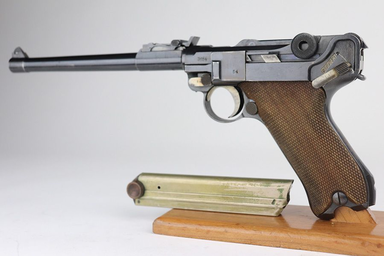 Excellent 1918 DWM Artillery Luger - 1