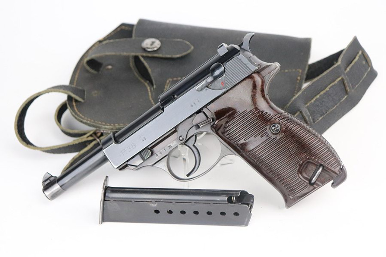 Excellent 1943 Nazi Walther P.38 Rig - AC 43 - 1