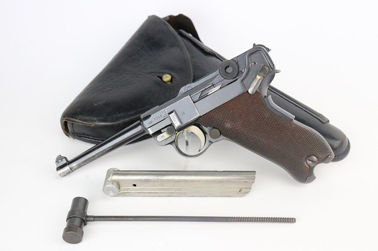 Rare 1935/06 Mauser Banner Luger Rig - Portuguese Contract - 1