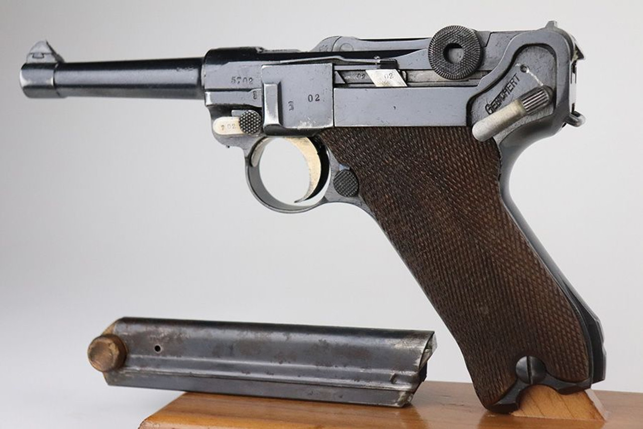 1918 Erfurt Luger - Police Rework - 1