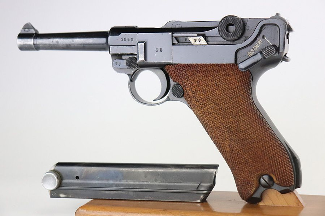 1938 Nazi Mauser Luger - 1