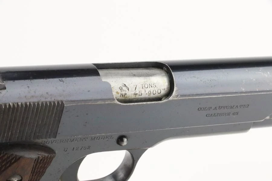 Colt Government Model - Owned by Distinguished WWI Captain Plantagenet MacCarthy - photo 1 of 17