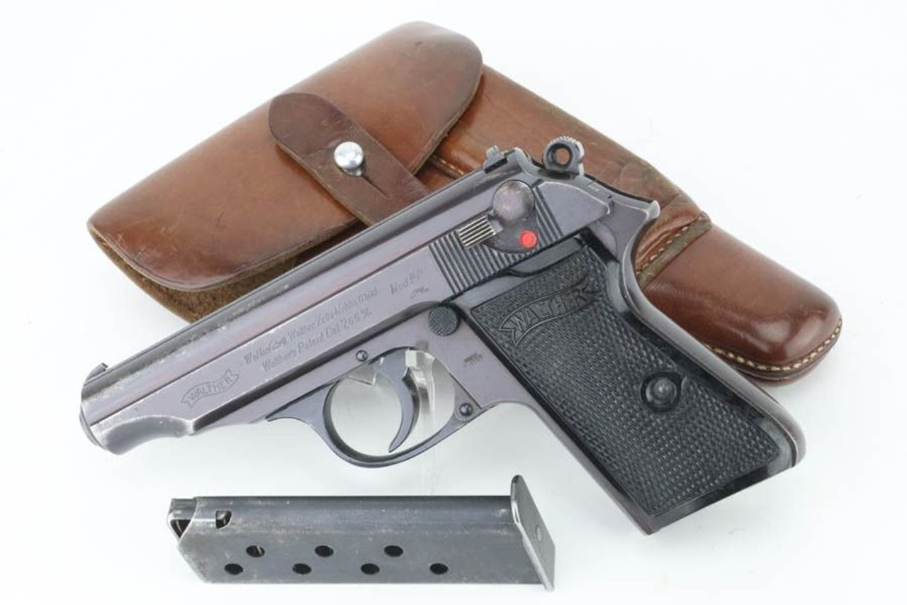 Scarce Luftwaffe Contract Walther PP Rig - Plum Finish