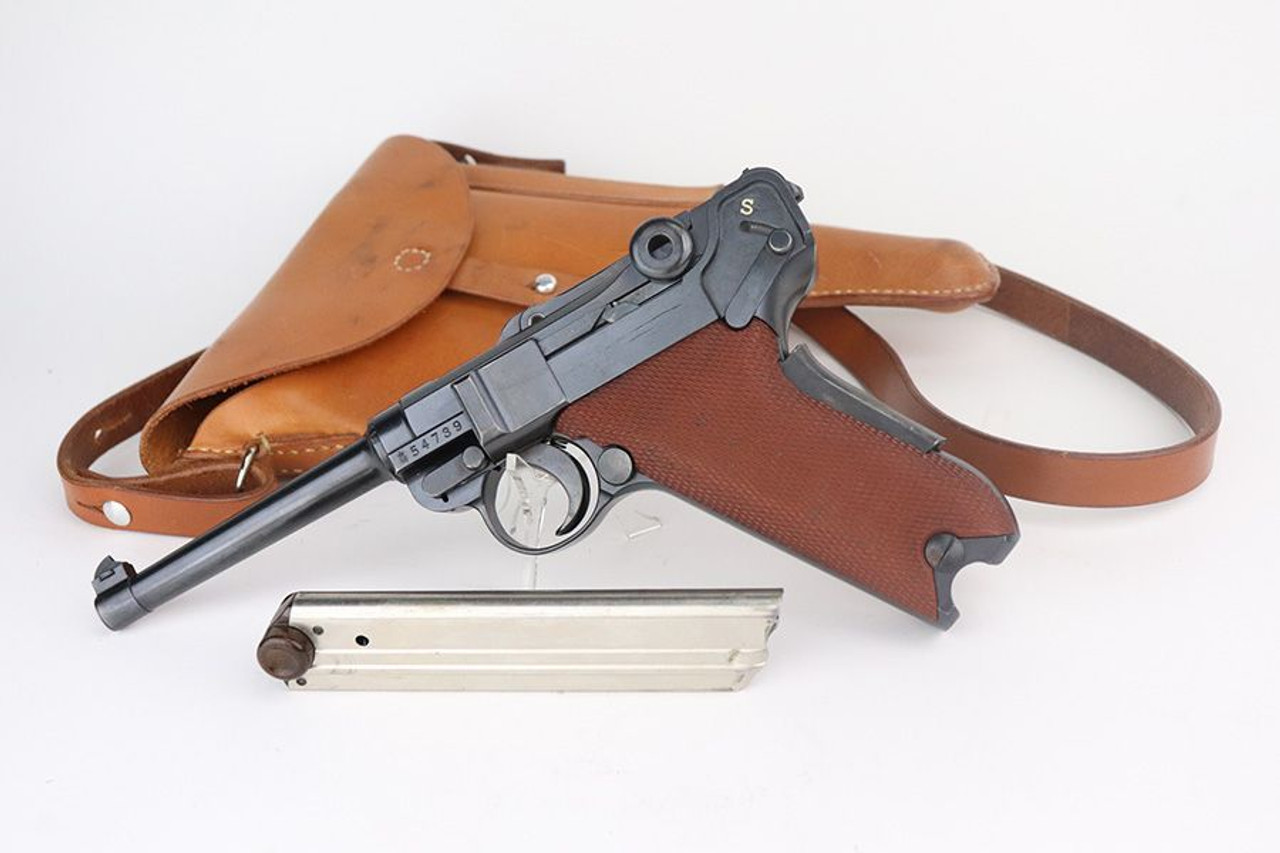 Minty Swiss Bern Model 1929 Luger Rig - 1