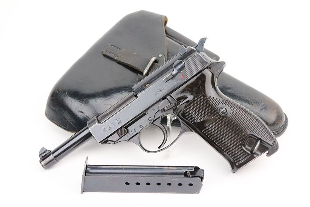 1942 Nazi Walther P.38 Rig - Matching Magazine - 1