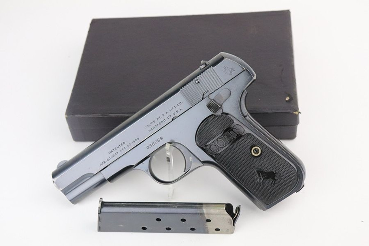 Boxed Colt M1903 Pocket Hammerless - 1920 Mfg - 1