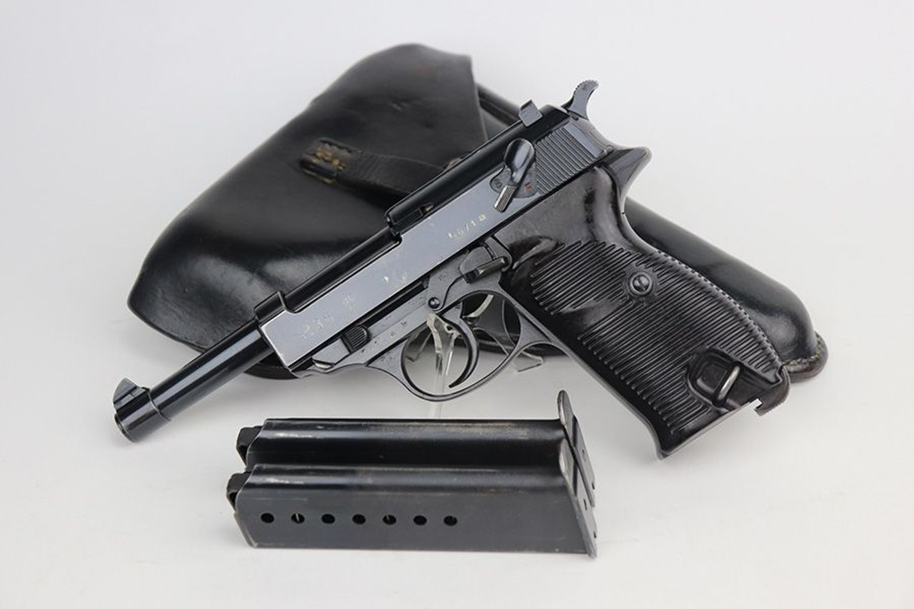 Scarce 1941 Nazi Walther P.38 Rig - Two Matching Magazines - 1