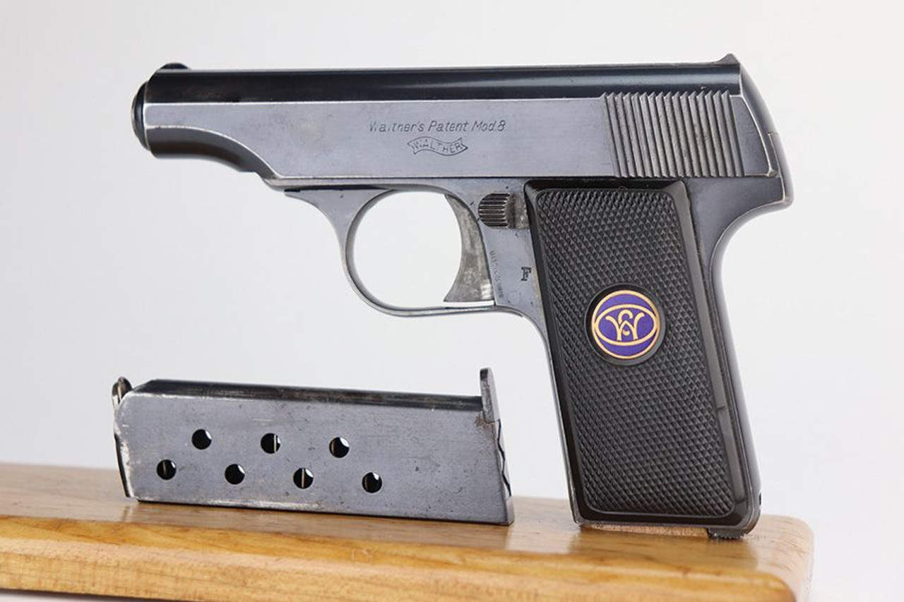 Excellent Walther Model 8 - 1st Variation - 1