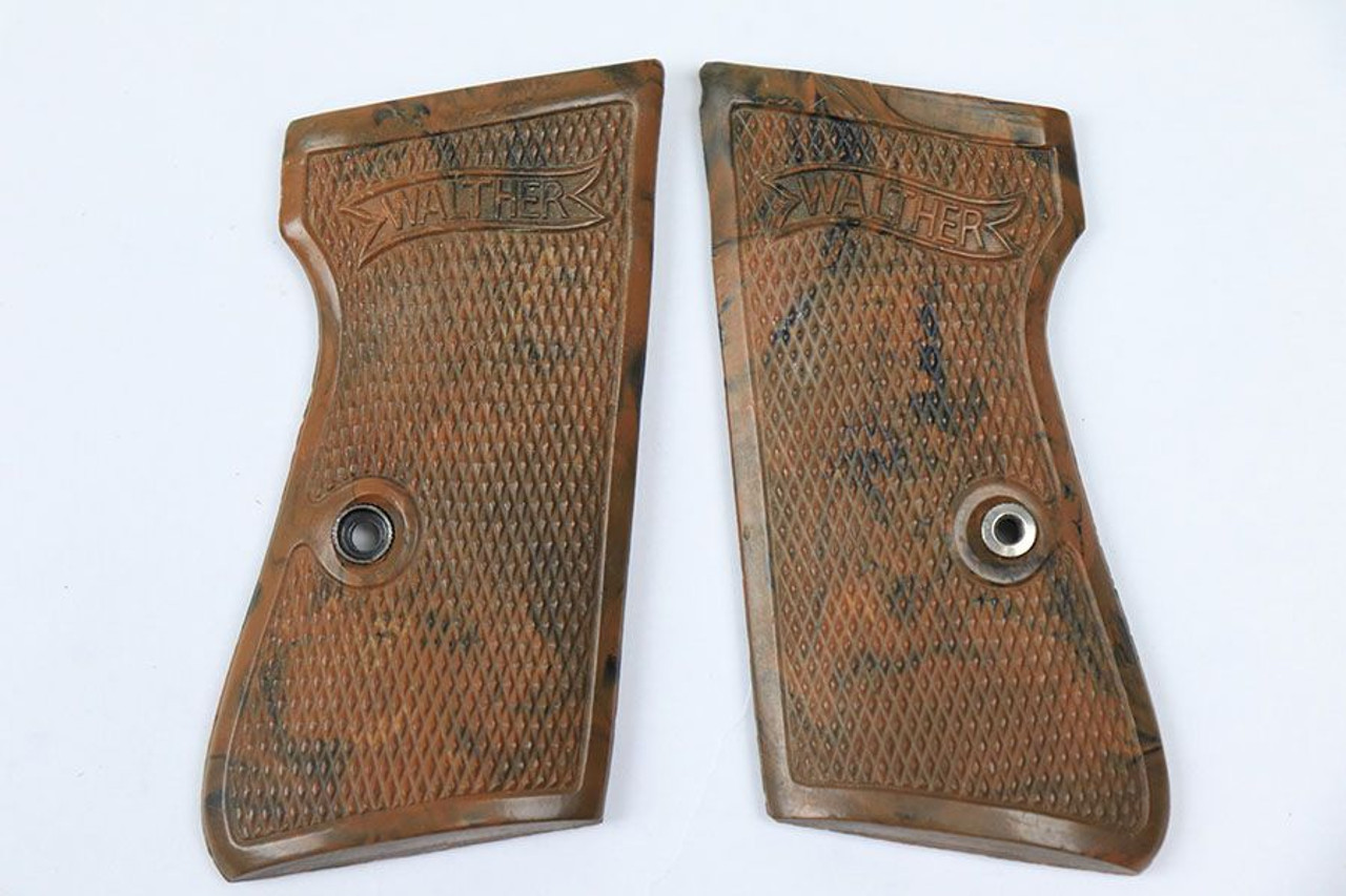 Brown Bakelite Presentation PP Grips - 1