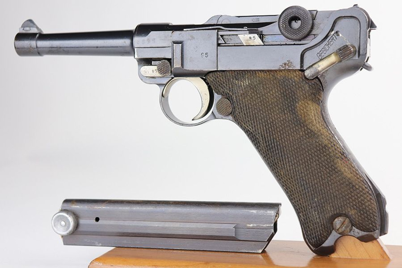 1920's Commercial DWM Luger - Nazi Police Rework - 1