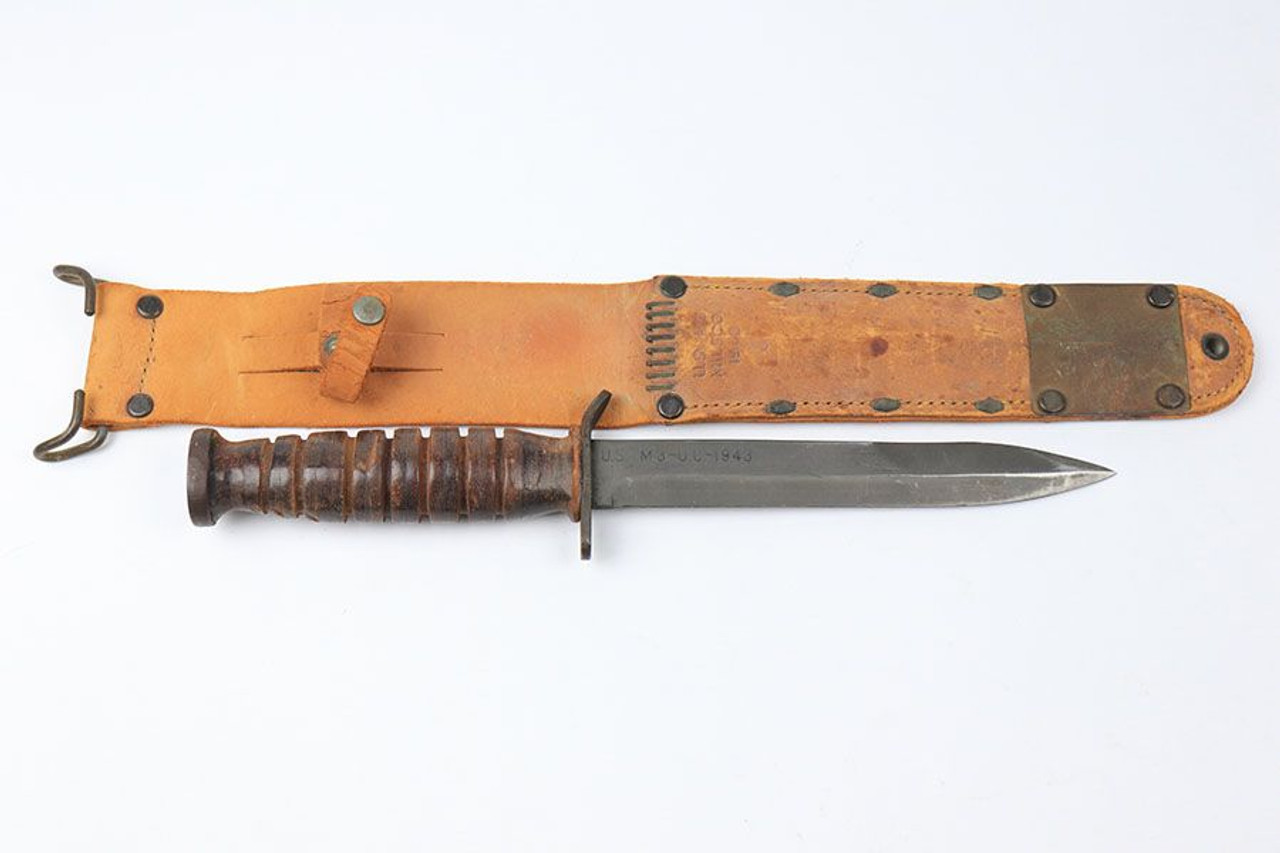 Utica M3 Fighting Knife - Blade Dated - 1