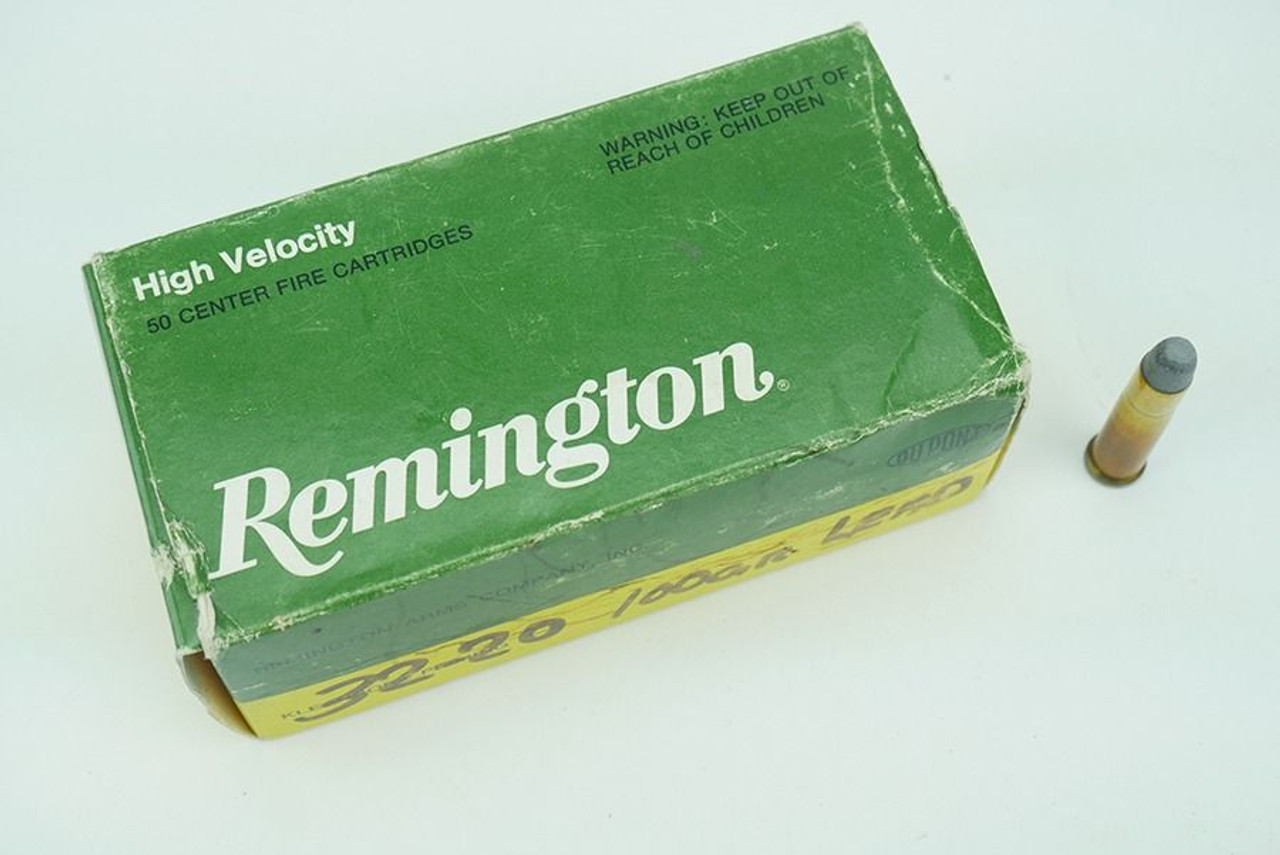 Vintage Remington 32-20 Win. Ammo - 50 Rounds