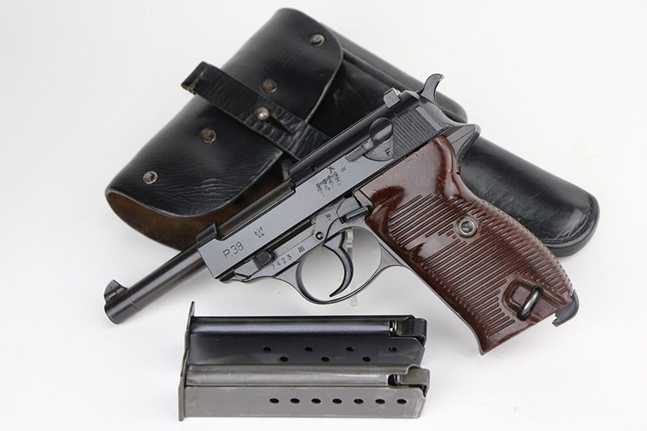 1944 Walther/Mauser P.38 Rig - Police Rework - 1