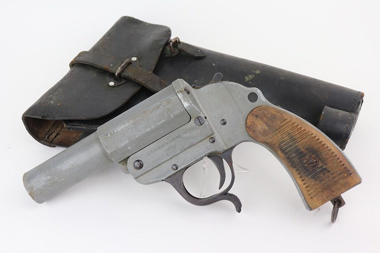 Late War Zinc Walther Flare Pistol - RARE - 1
