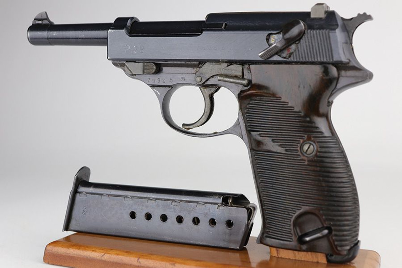 Mint End-of-War Walther P.38 - Rare FNH Barrel - 1