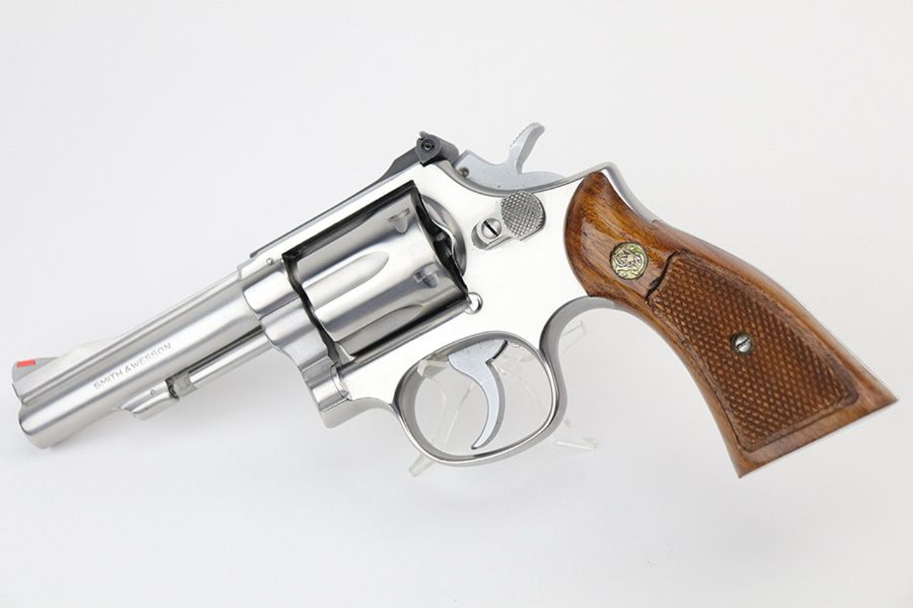 Stainless S&W Model 67 Revolver - .38 Spl - 1