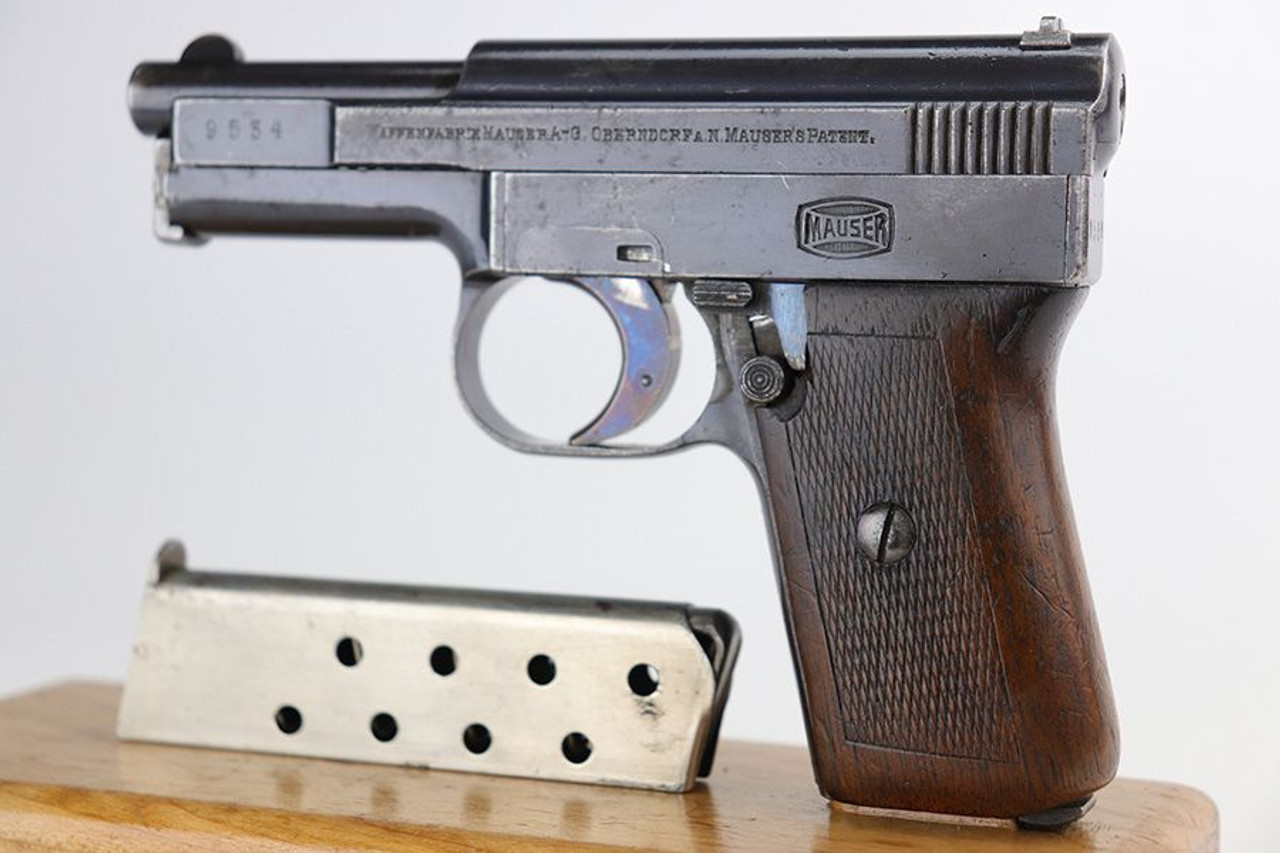 Rare, Early "Side Latch" Mauser M1910 - Retailer Marked - 1