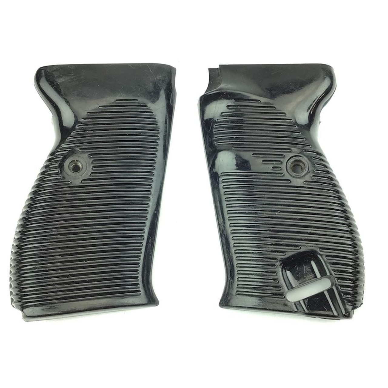 Late WW2 P.38 Grips - Black - 1
