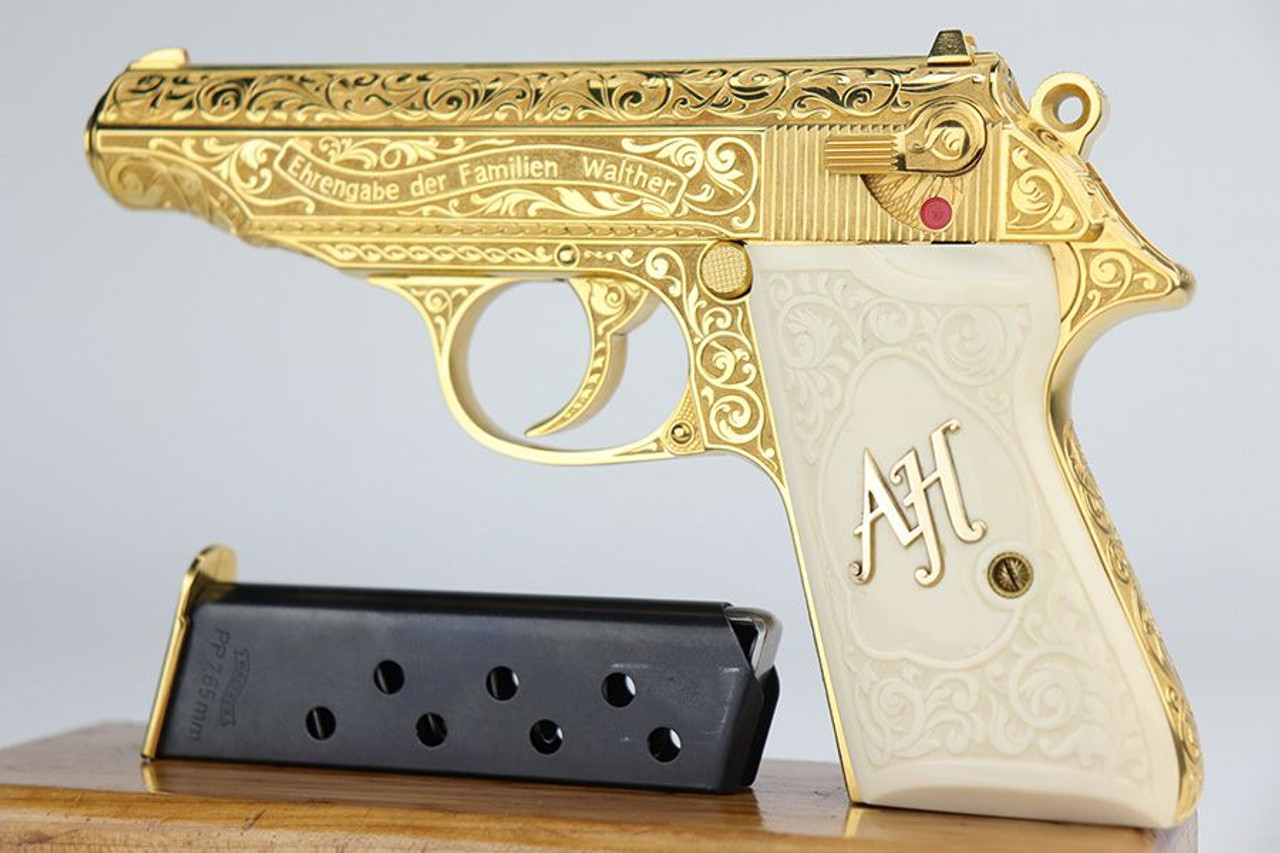 Very Rare Engraved Adolf Hitler Presentation Walther PP - 1