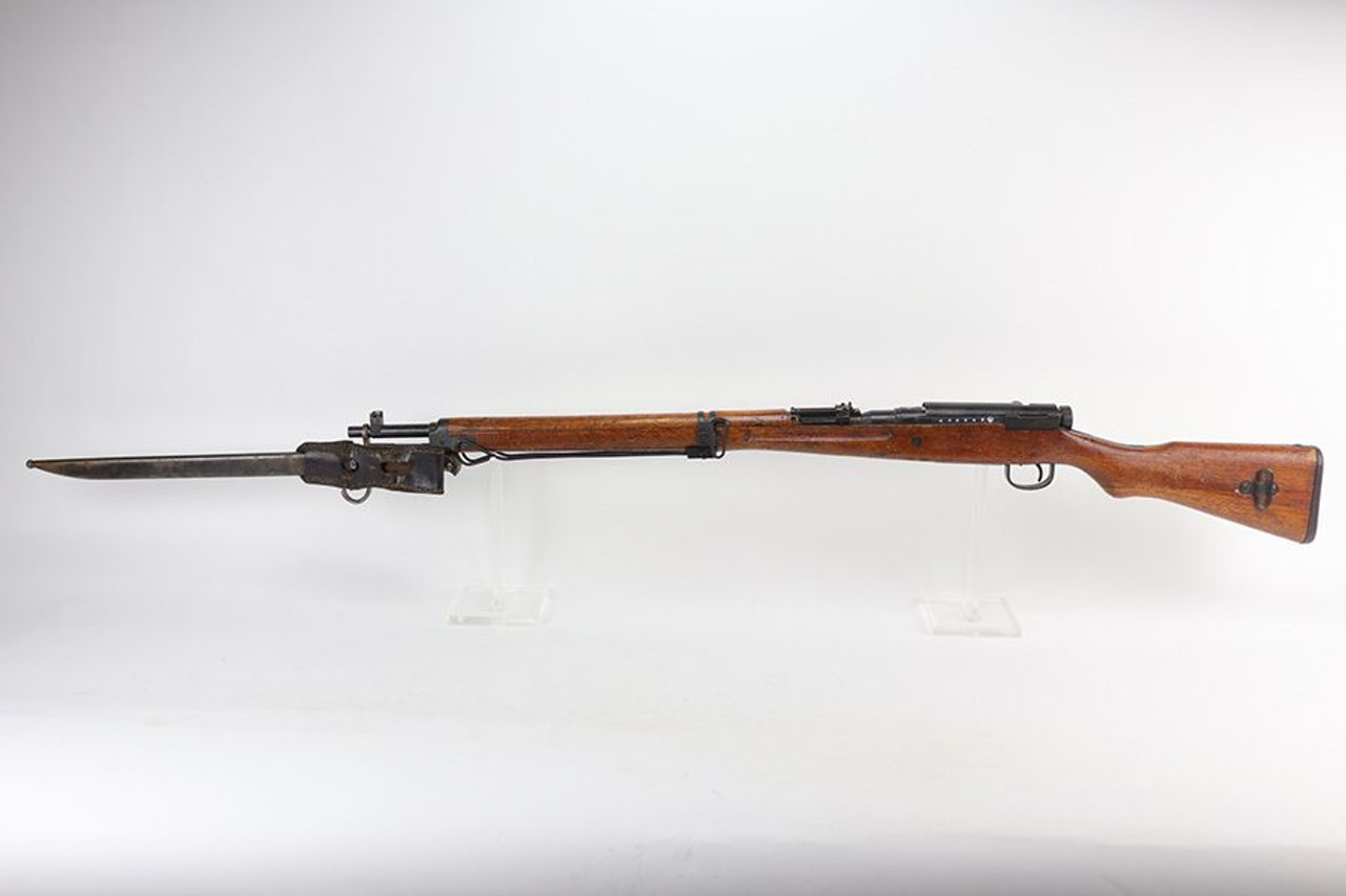Excellent Arisaka Type 99 Rifle, Bayo, & Dust Cover - Full Mum - 1