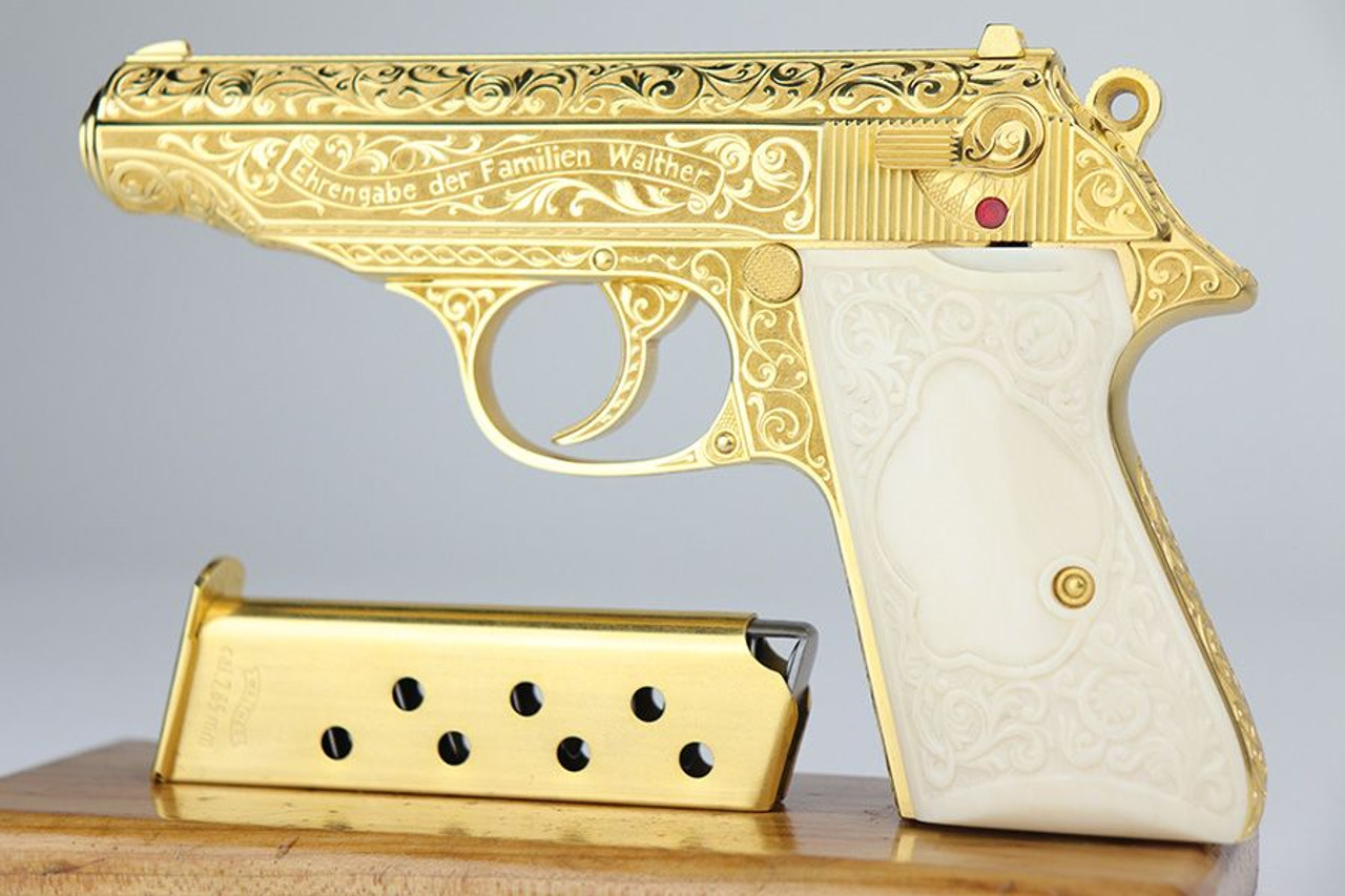 Very Rare Engraved Presentation Walther PP - 1