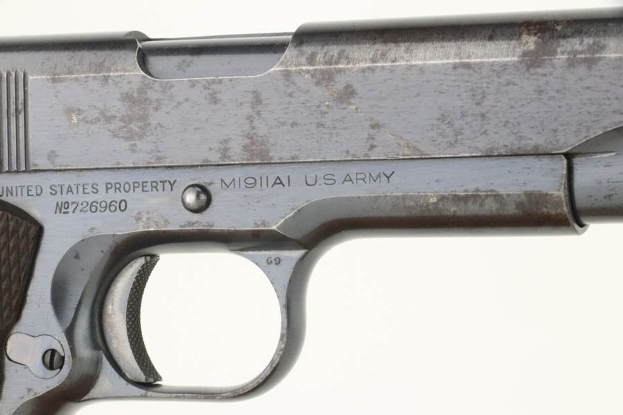 SOLD - Scarce, RS-Marked Colt 1911A1 Rig - 1941 Mfg