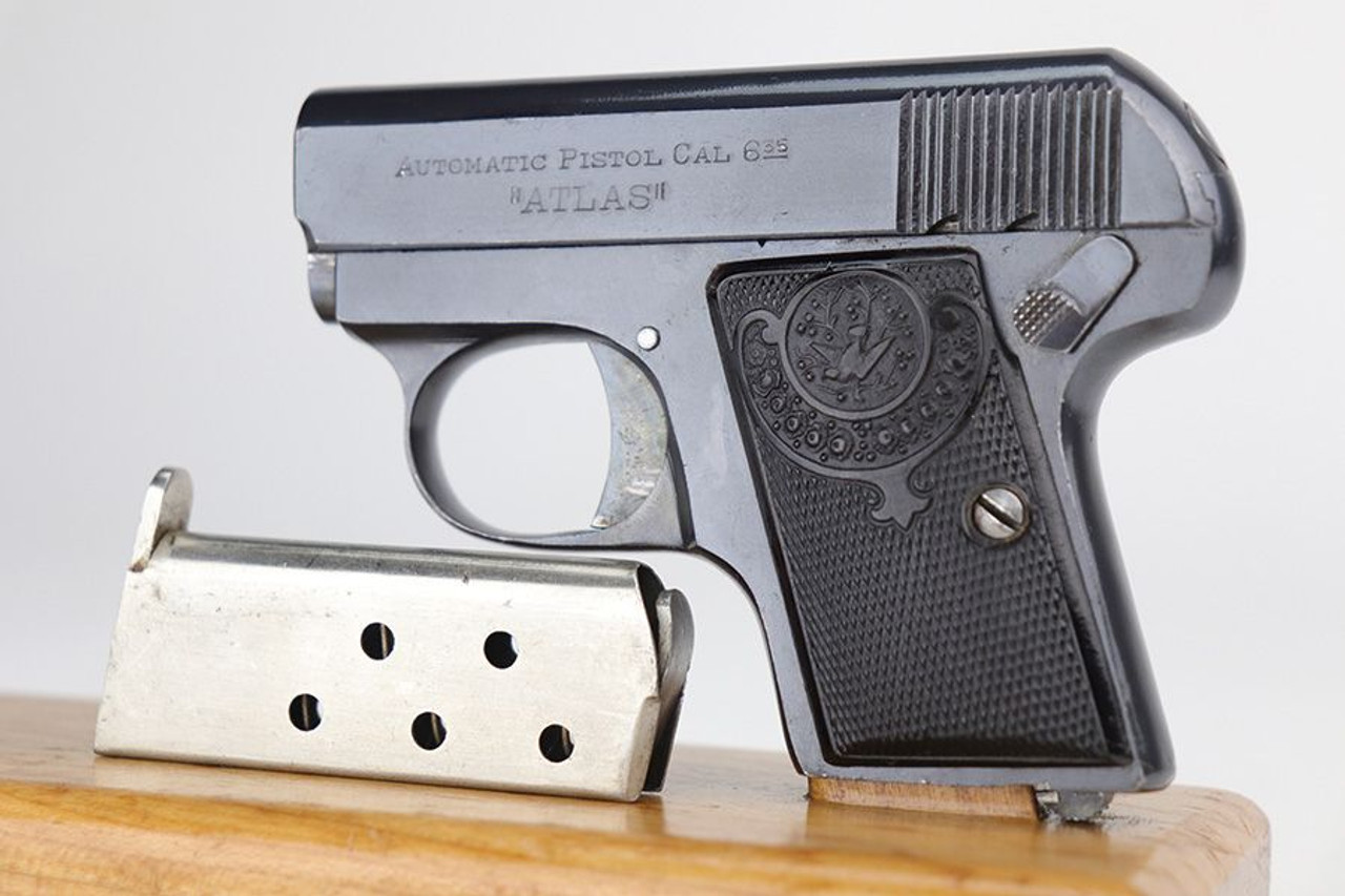 Spanish Acha Model Atlas Pocket Pistol - 1
