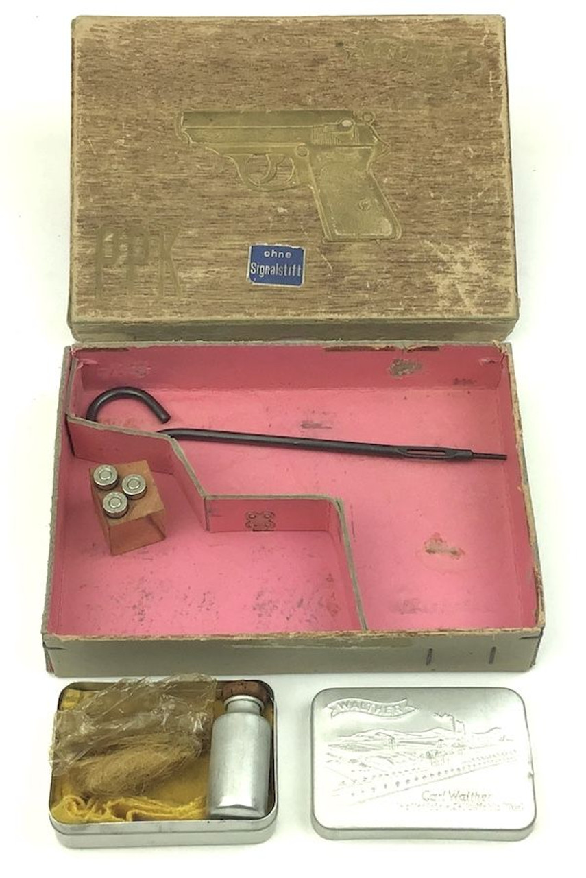 Early WW2 PPK Box with Extras - 1