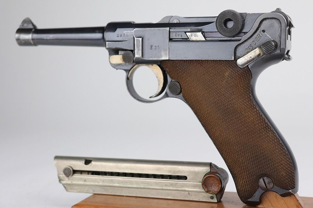 1912 Erfurt Luger - Regiment Marking - 1